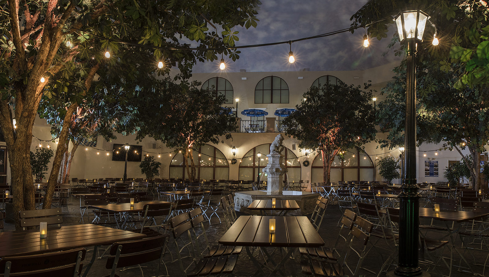 Biergarten Panoramic