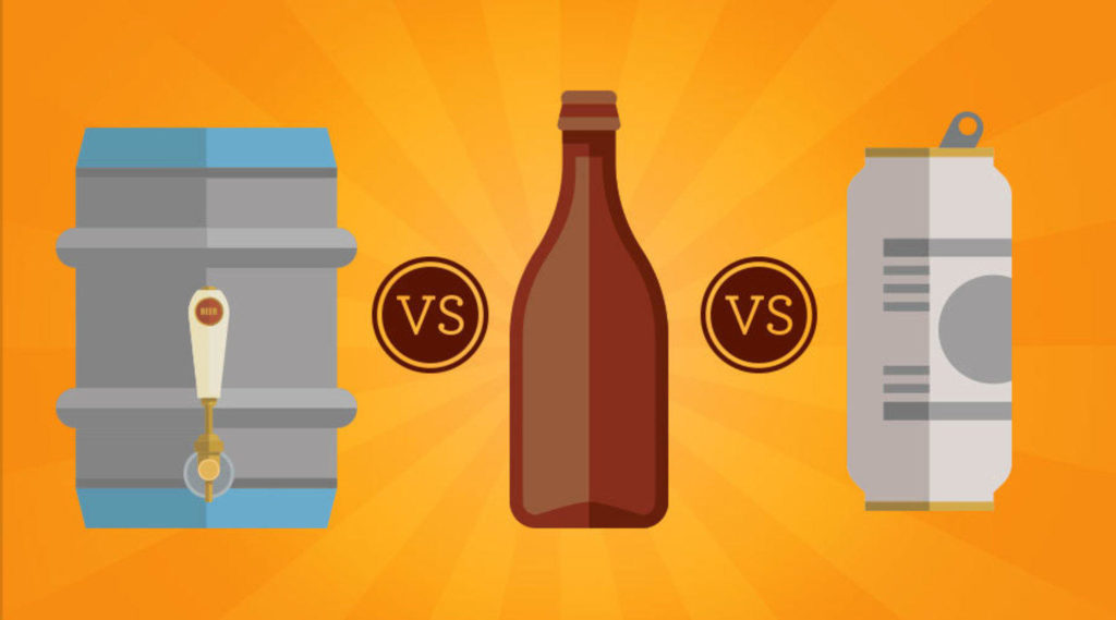 Battle Of The Beer Keg vs. Bottle vs. Can Hofbräuhaus Las Vegas