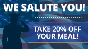 Military Discount 20 Percent
