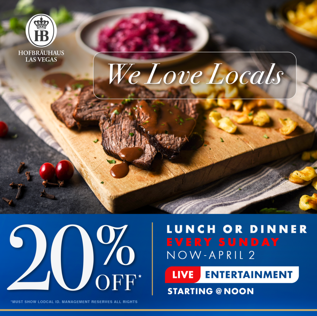 Local Sunday Hofbräuhaus Las Vegas