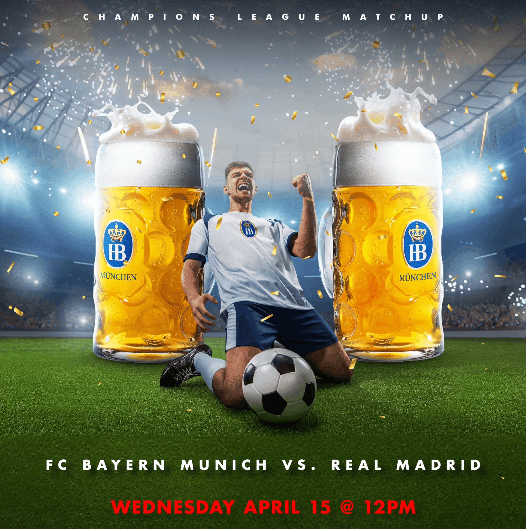 Hb Cl Bayern 04.15.2026 Quarter Final Leg 2 Of 2